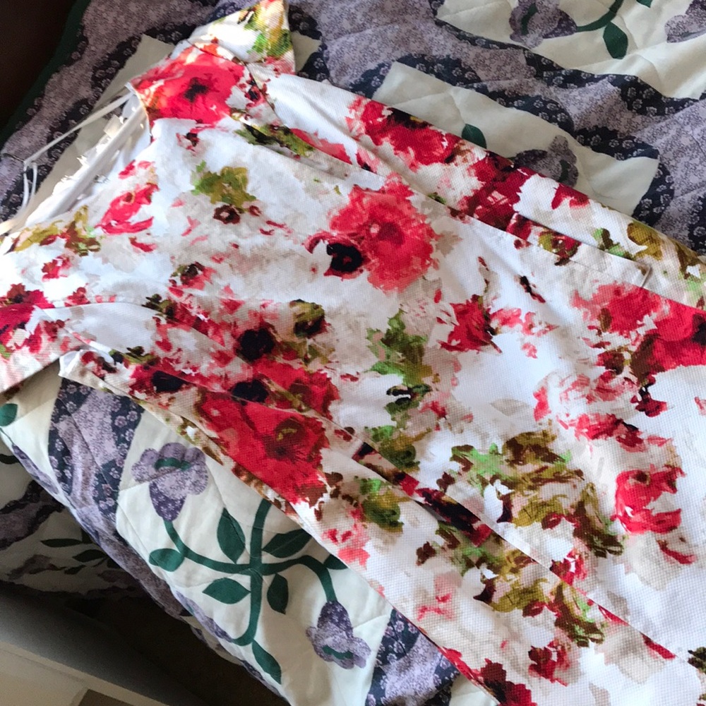 Printed  floral design
